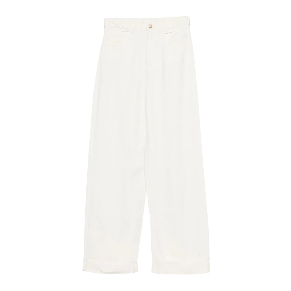 Emporio Armani Damen Beige Hosen, W26größe: