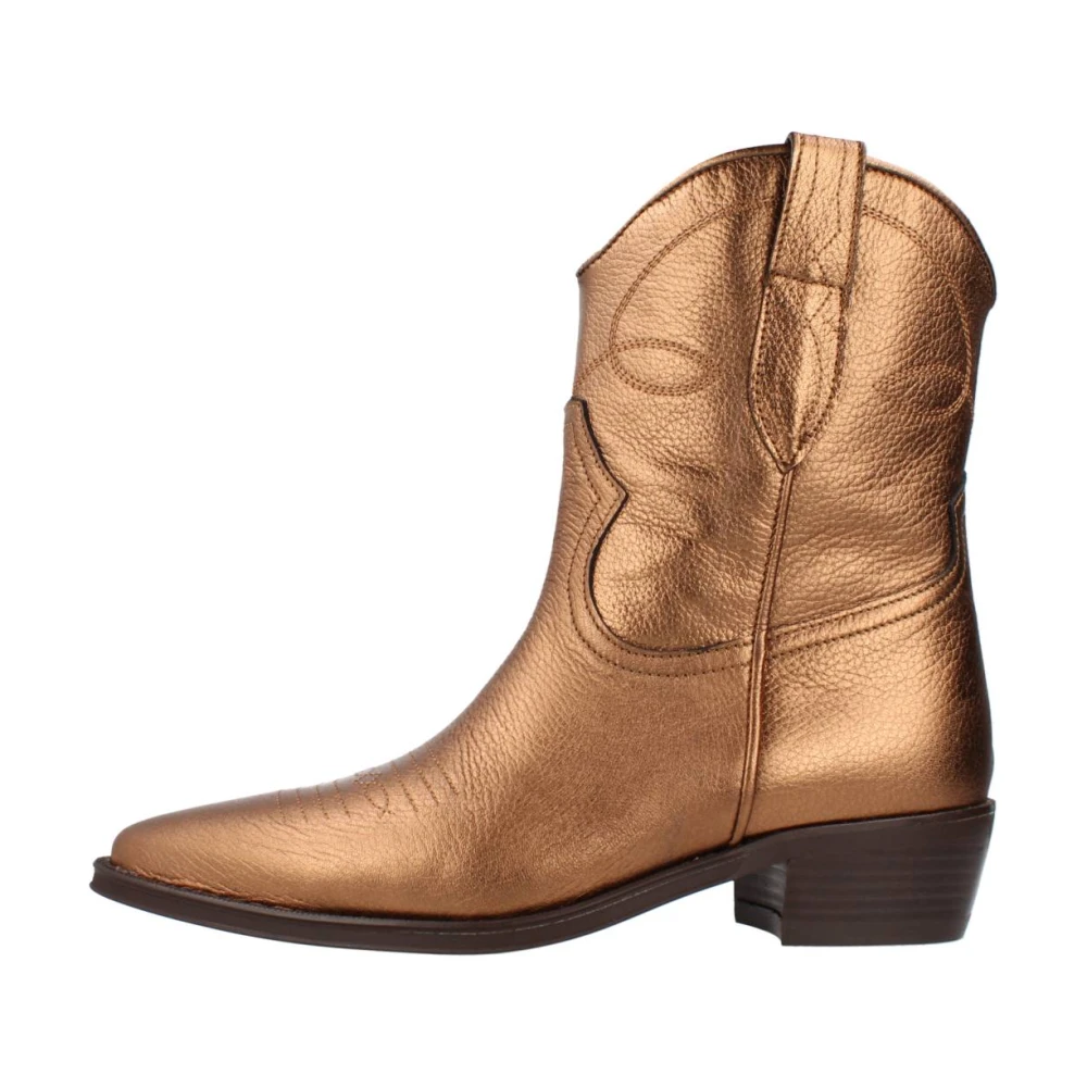 Alpe Cowboy Boots Brown Dames