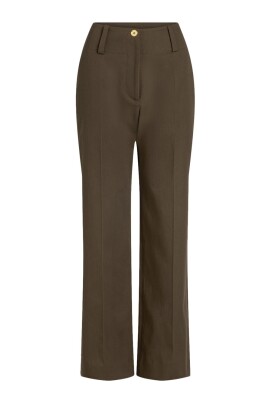 pantalon-en-coton-marron-pour-femme