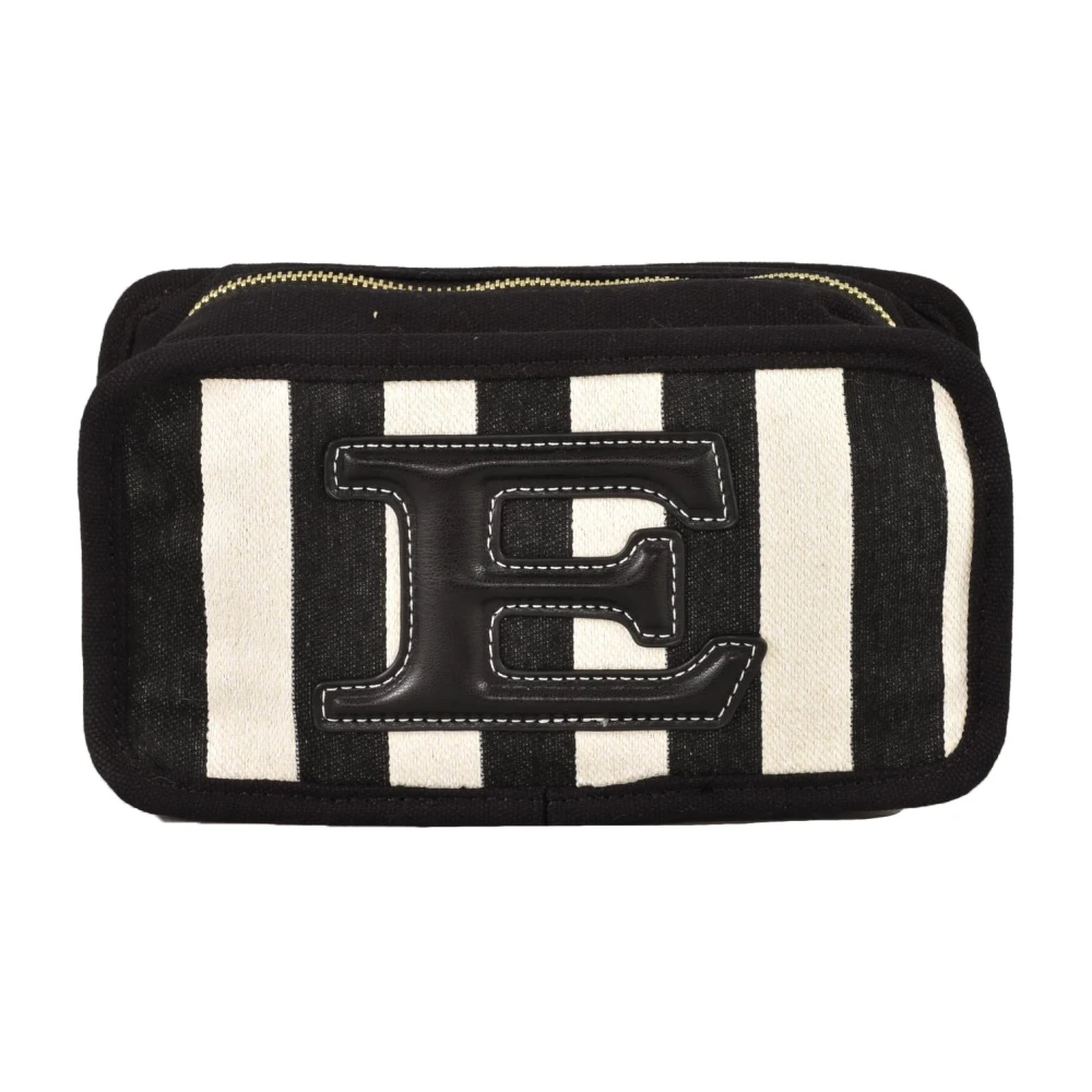 Ermanno Scervino Firenze Schoudertas Polyester Polyurethaan Black Dames