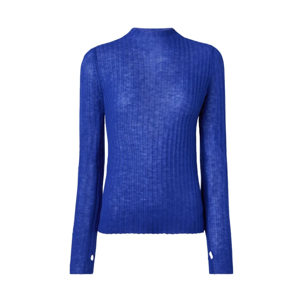 Pinko Vrouw Blauw Truien & Vesten Dames, L, Truien