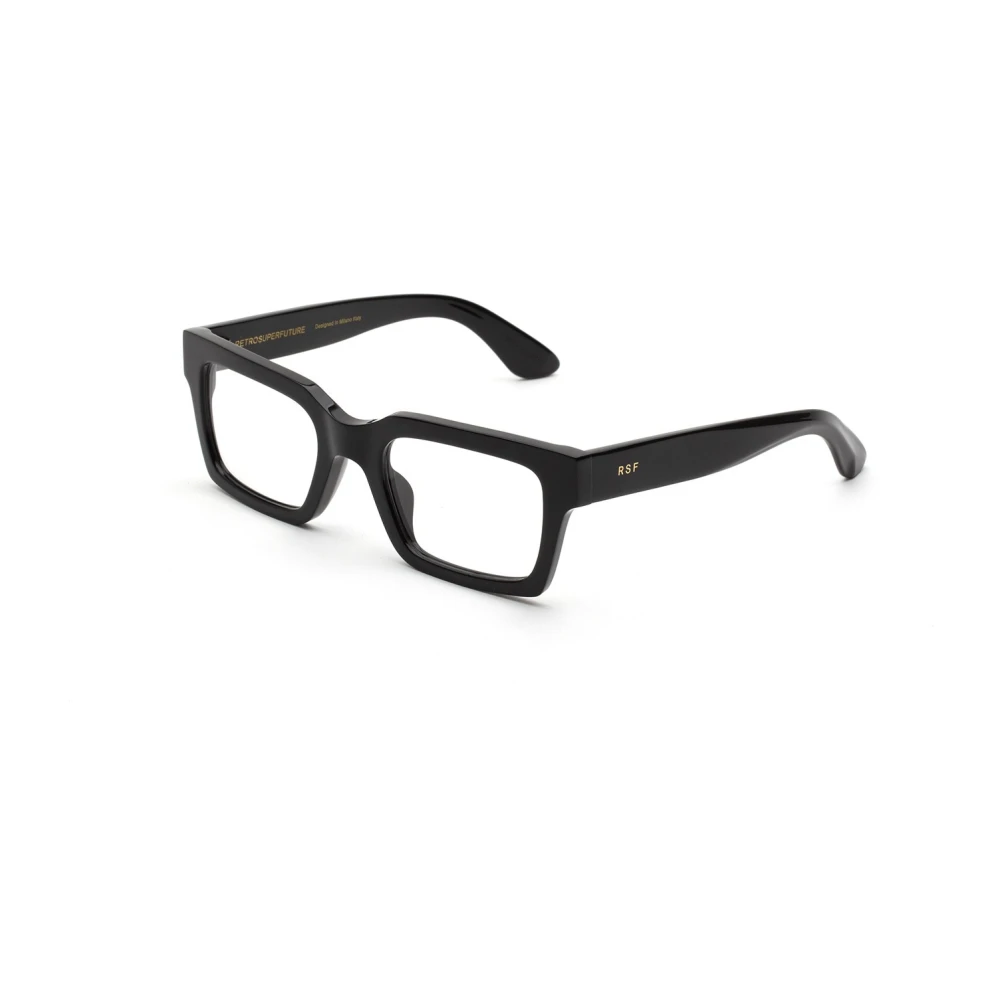 Retrosuperfuture Unisex Black Numero 144 Eyeglasses - Glasses - 54 Mm - Accessories