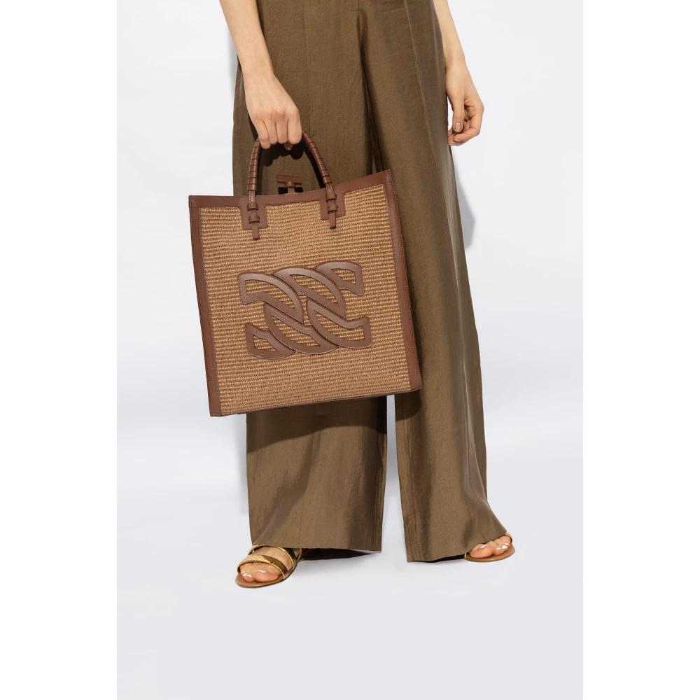 Casadei Beaurivage shopper tas Brown Dames