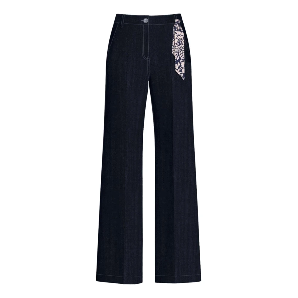 Marella Femme Bleu - Wide Emme Jeans - Jeans - Taille: 44 Fr