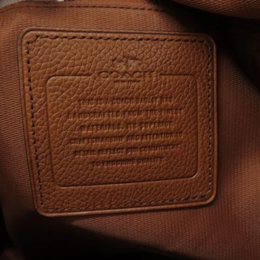Coach Pre-owned Leather totes Brown Dames