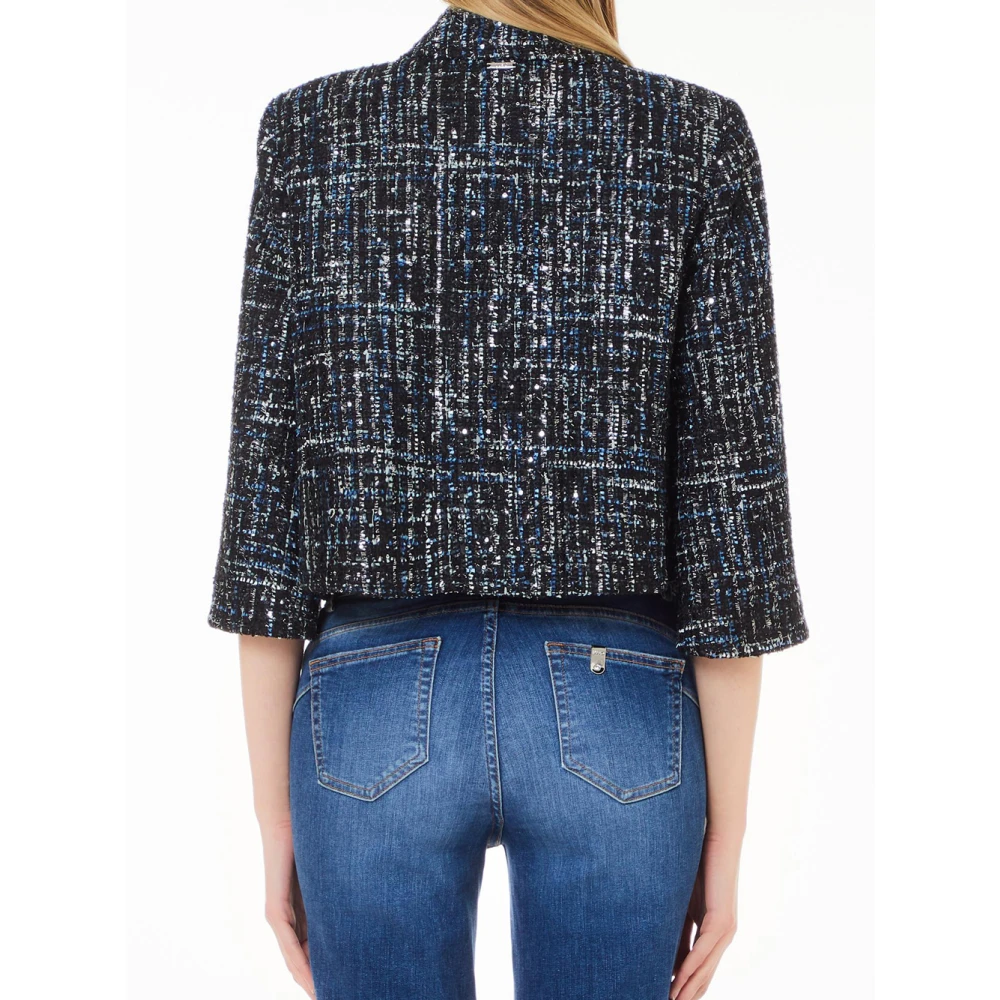 Liu Jo Boucle Cropped Jas Multicolor Dames