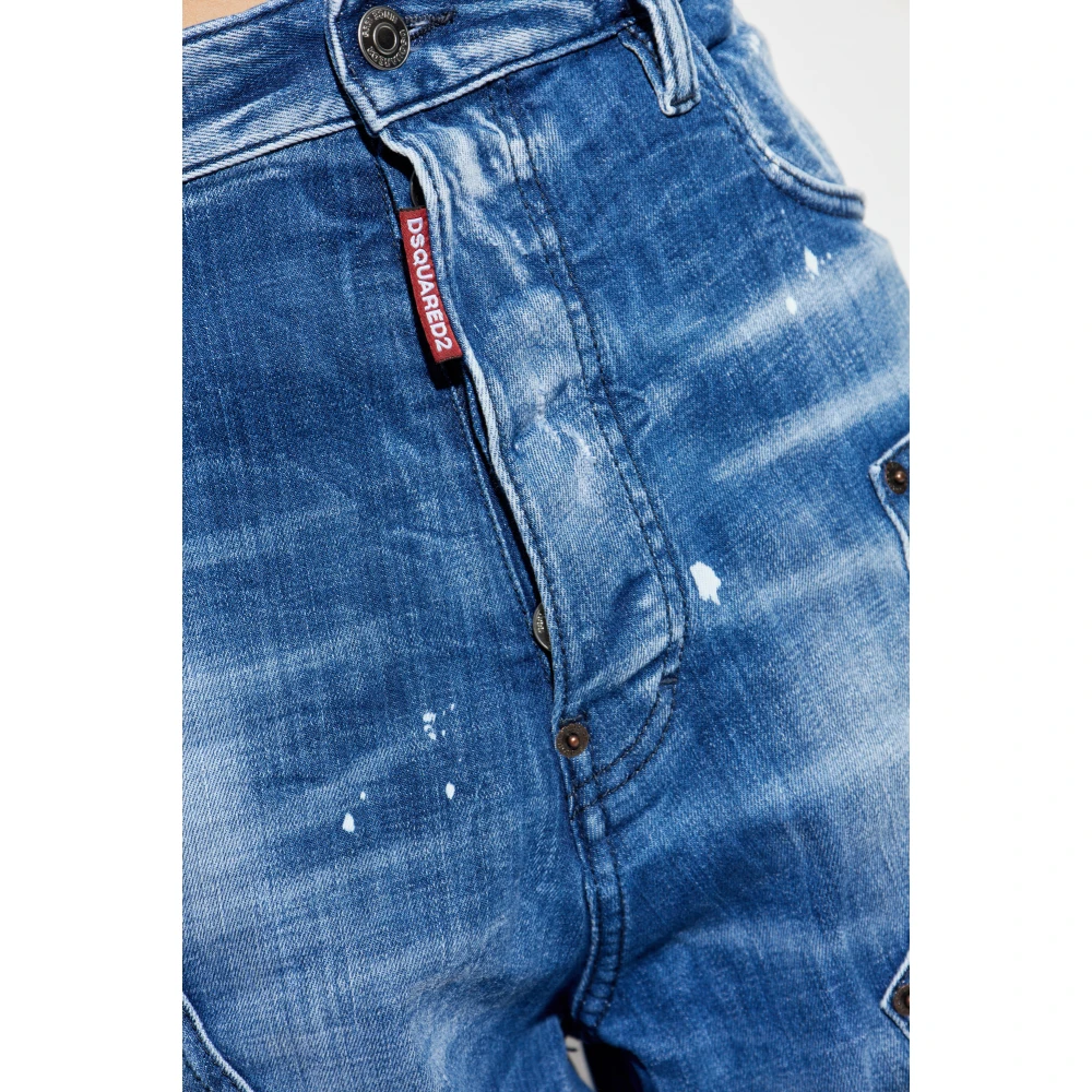 Dsquared2 Jeans Loose Blue Heren