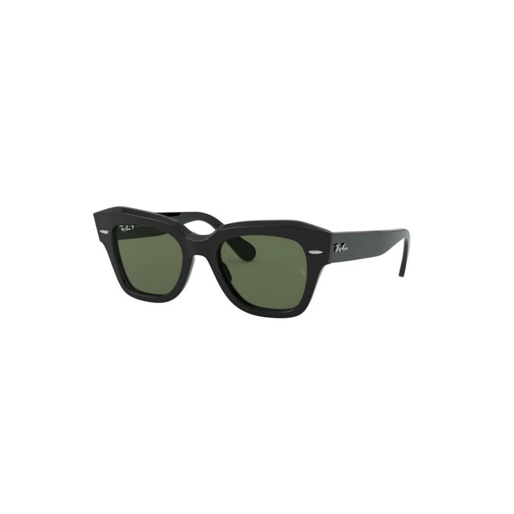 Ray-Ban Unisex Black Sunglasses,, Authentic State Street Sunglasses Medium