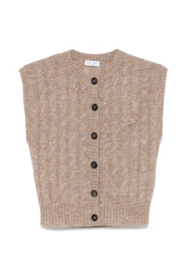 gilet-tricot-sans-manches-marron