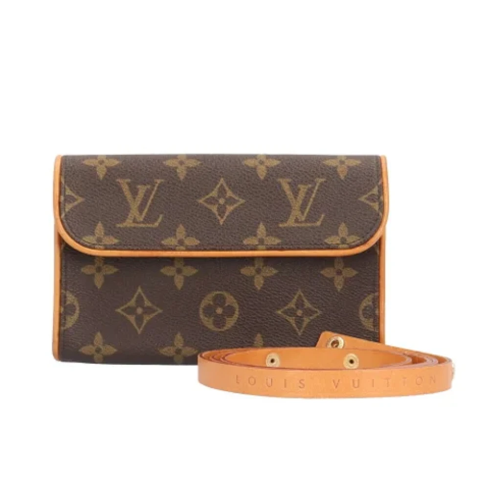 Louis Vuitton Vintage Pre-owned Canvas crossbody-bags Brown Dames