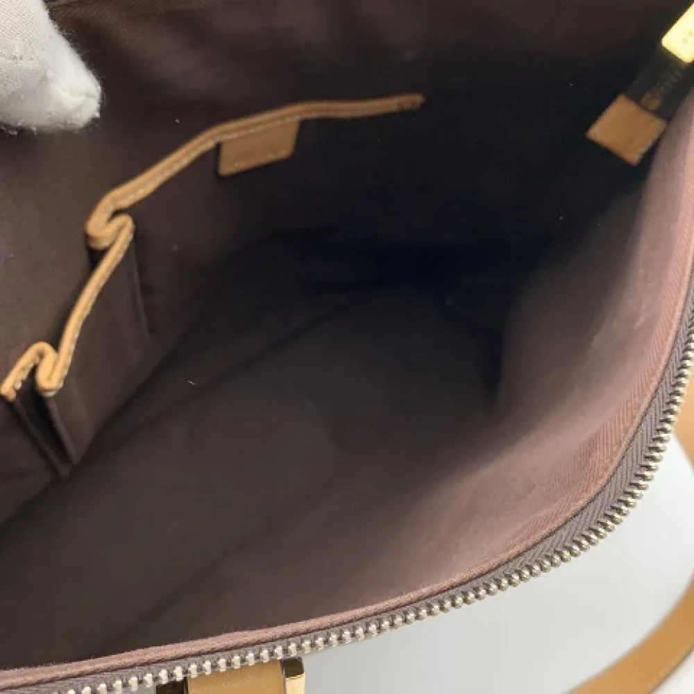Celine Vintage Pre-owned Canvas totes Brown Dames