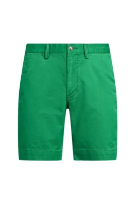 Cruise Green Cotton Shorts