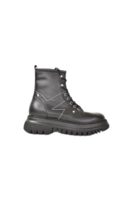 Women's Laced Shoes Black AW20