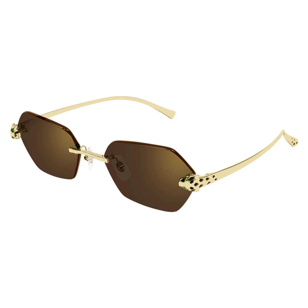 Cartier Unisex Brown Sunglasses, 55 Mm, Ct0636s Sunglasses