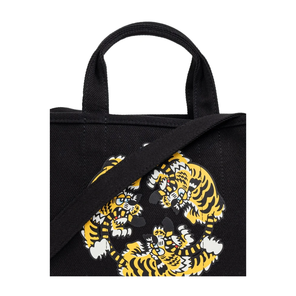 Kenzo Zwarte Stijlvolle Tassen Collectie Black Heren
