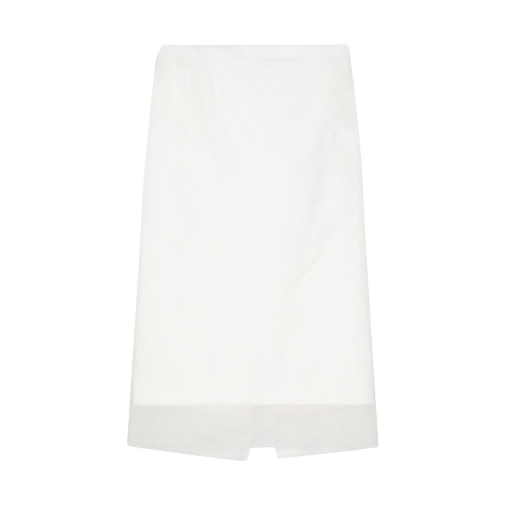 Max Mara Midi Skirts White Dames