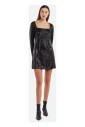 robe-noire-a-sequins-et-manches-longues