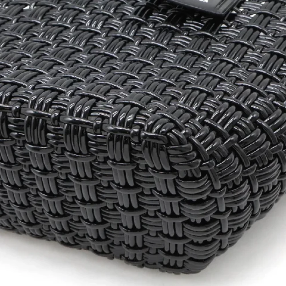 Balenciaga Vintage Pre-owned Plastic handbags Black Dames