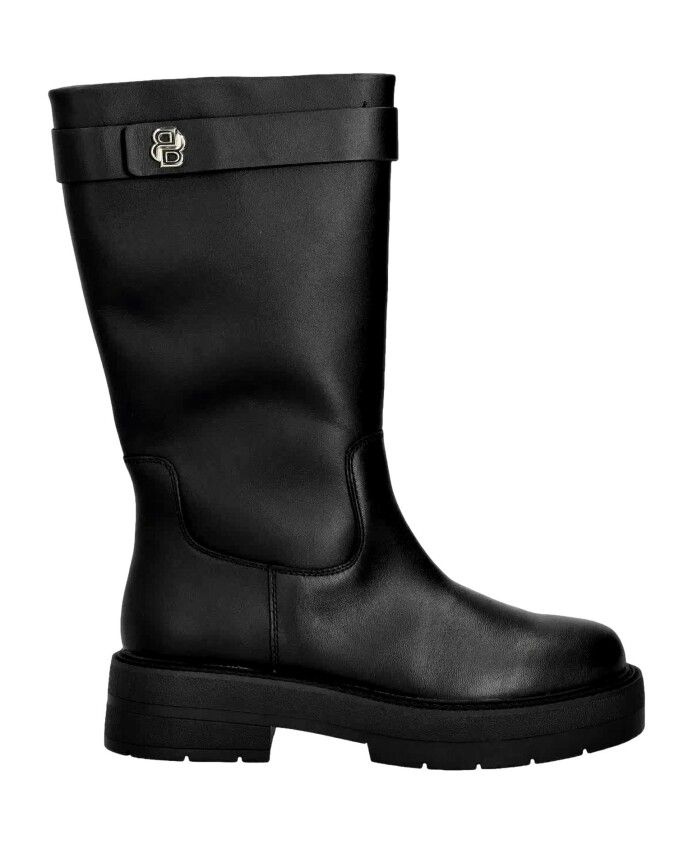 bottes-en-cuir-monogramme-double-b-noir