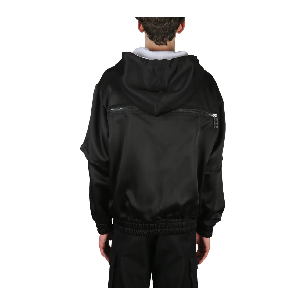 Gcds Stijlvolle hoodie voor mannen Black Heren