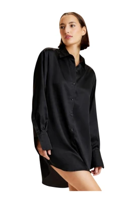 Collectible Silk Shirt Dress