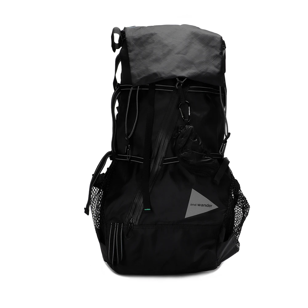 And Wander Avontuurlijke Rugzak met Haken en Banden Black Heren