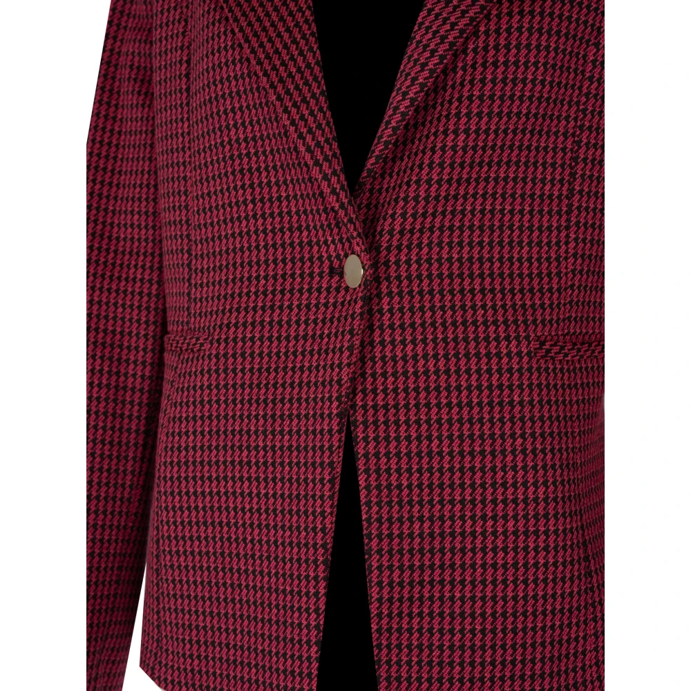 Liu Jo Klassieke Blazer voor Vrouwen Pink Dames
