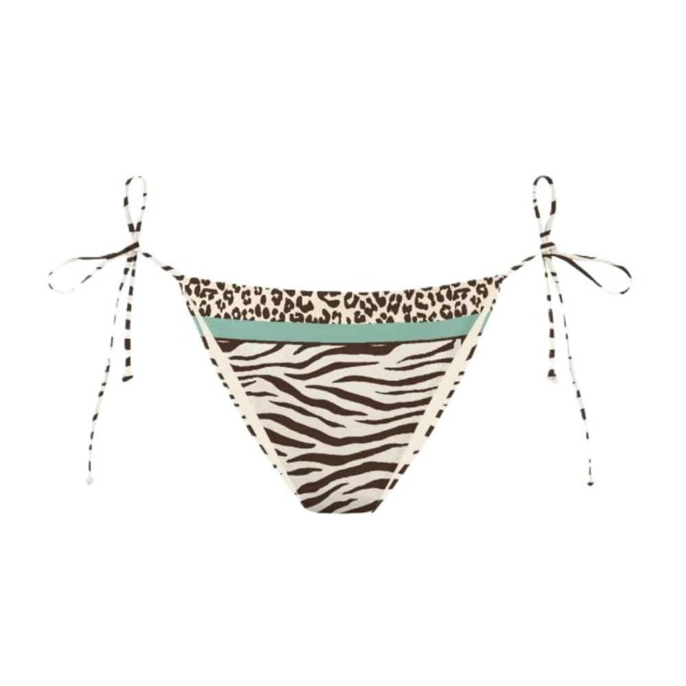 Mc2 Saint Barth Women's Multicolor Bikinis, Xs, Lower Virgo With Closure