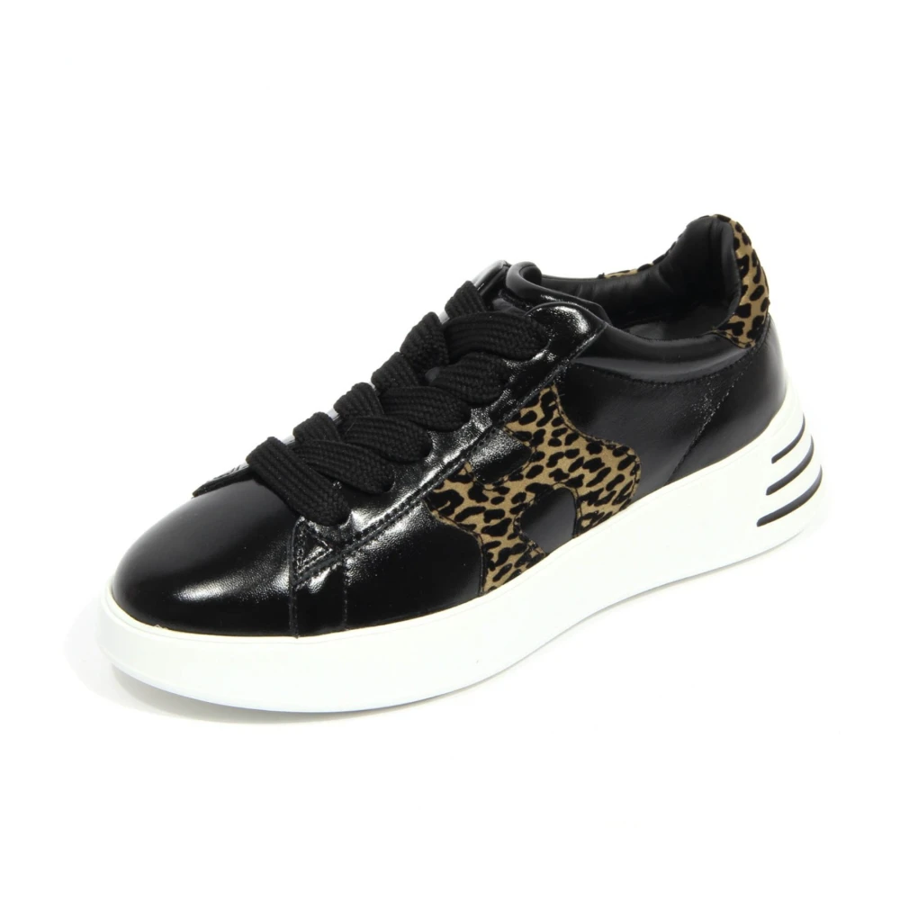 Hogan Rebel H564 Hxw5640Dn616Iw0Ybc Dames Schoenen Zwart