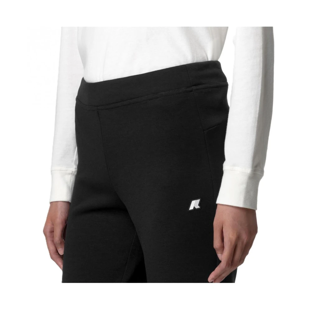 K-way Polyester Broek Black Dames