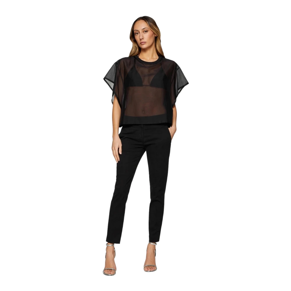 Dondup Slim Fit Jeans Black Dames