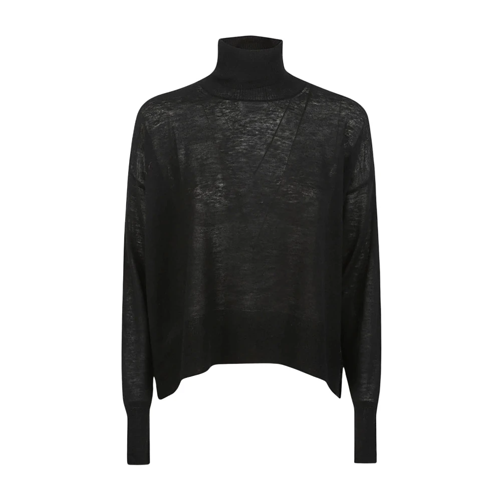 C.t.plage Donna Nero - Maglione Girocollo - Knitwear - M