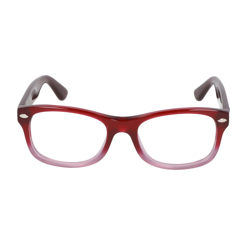 Ray-Ban Vierkante montuur bril Red Unisex