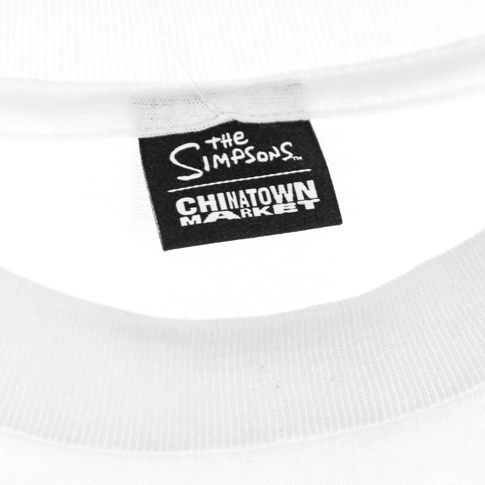 Market The Simpsons Witte Familie Tee White Heren