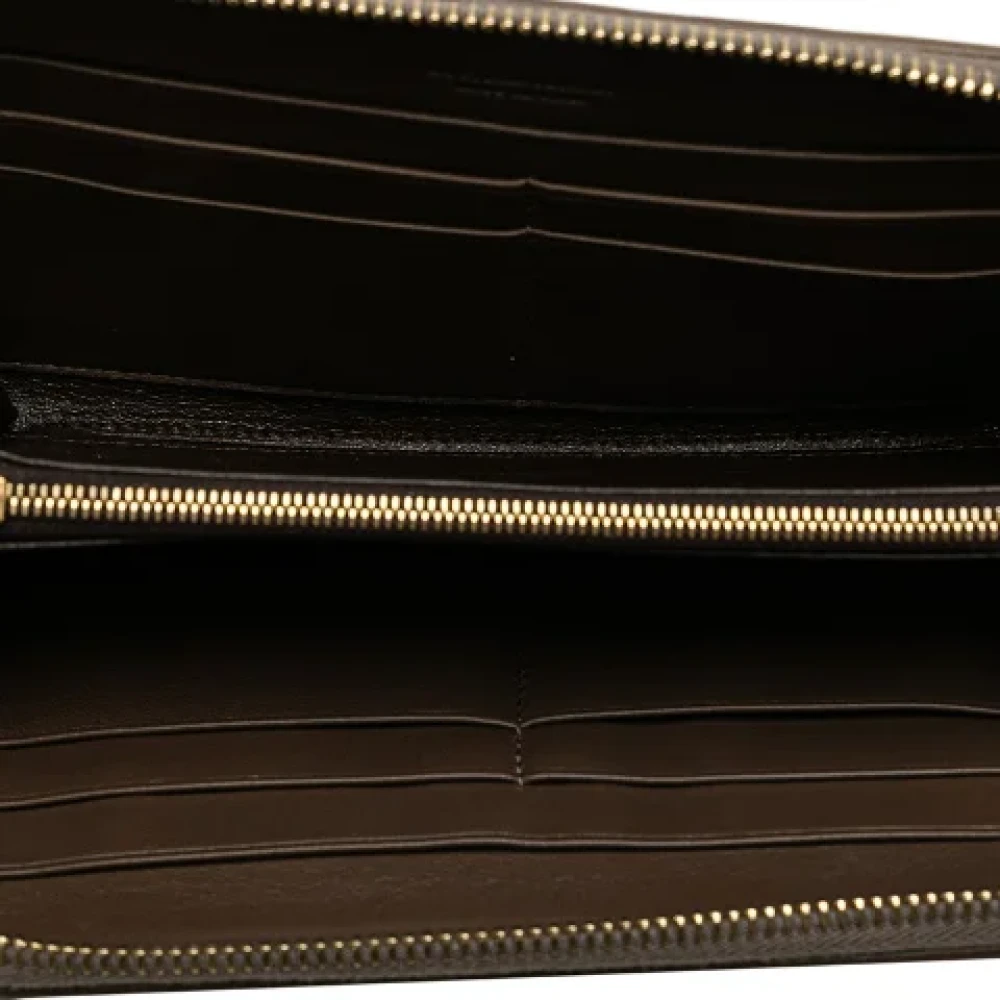 Bottega Veneta Vintage Pre-owned Leather wallets Brown Dames