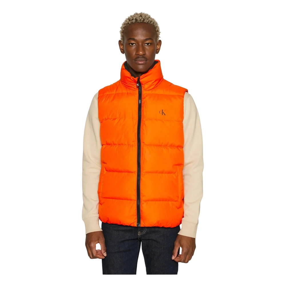 Calvin Klein Vest Orange, Herr