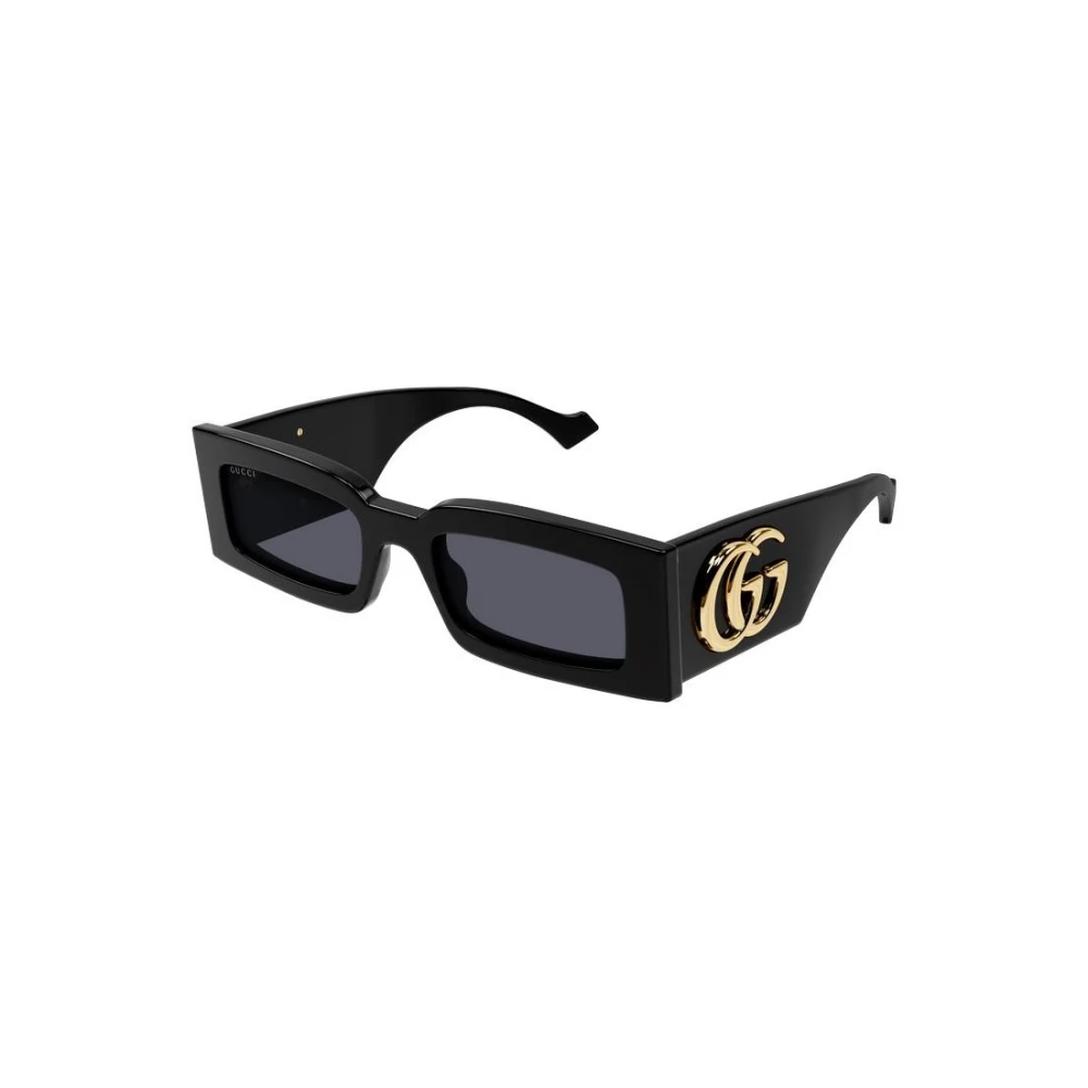 Gucci Women's Black Sunglasses, 53 Mm, Authentic Stylish Glasses With Top-Notch Service