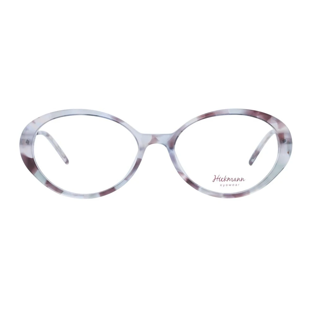 Ana Hickmann Paarse Ovale Volledige-Rand Optische Monturen Purple Dames