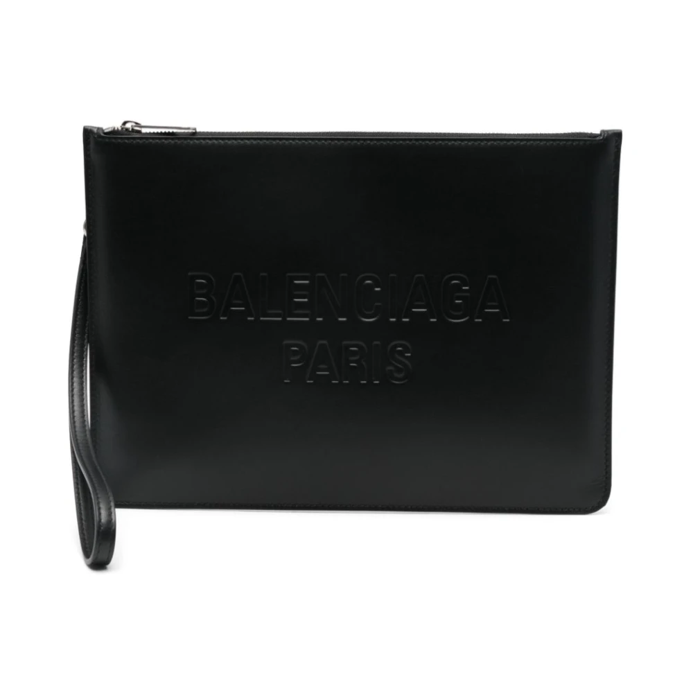 Balenciaga Zwarte Stijlvolle Tassen Collectie Black Heren