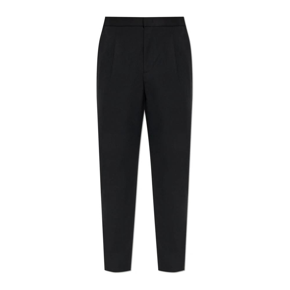 Emporio Armani Herren Schwarz Hosen, K, Lgröße: