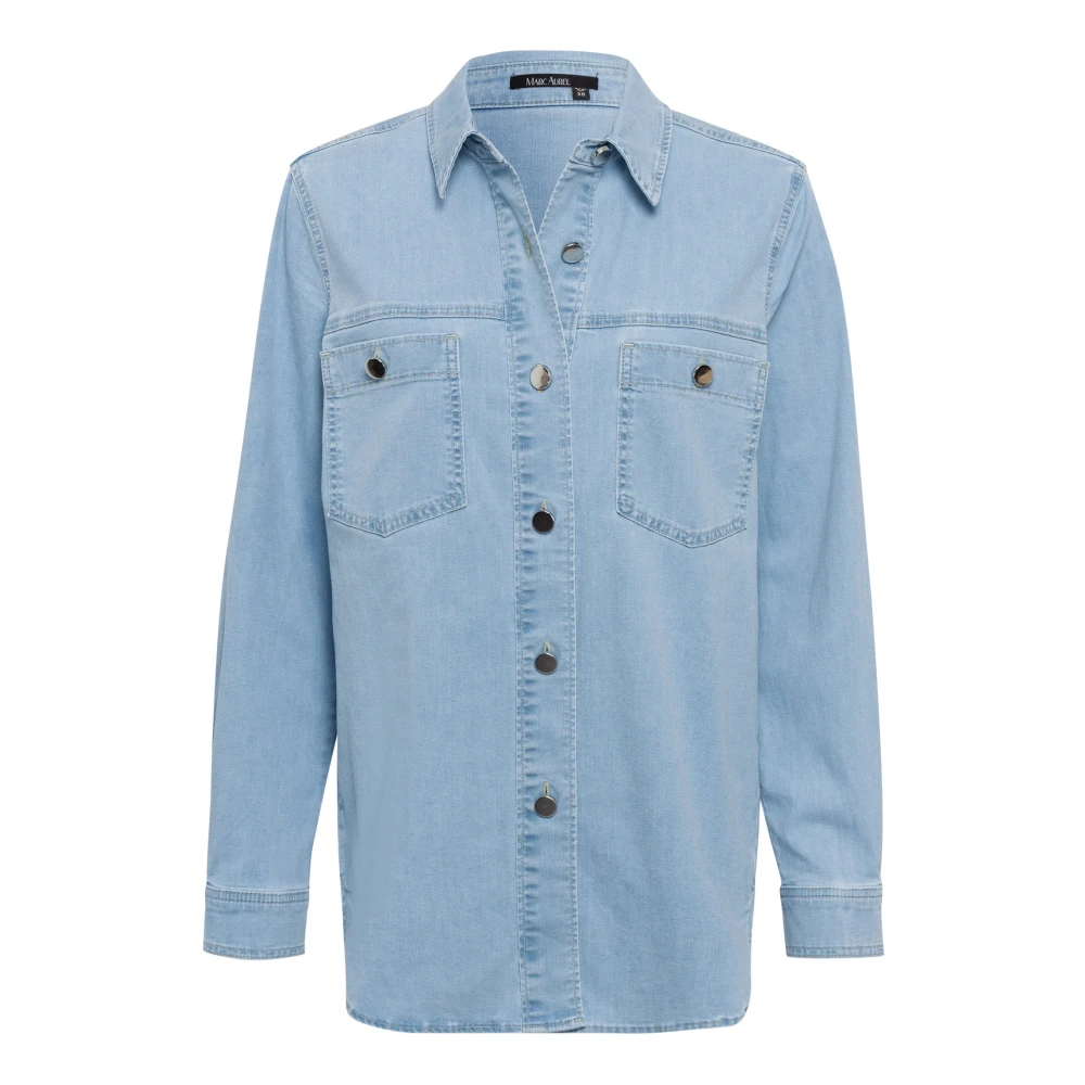 Blouses & Shirts > Denim Shirts - - Marc Aurel - Modalova