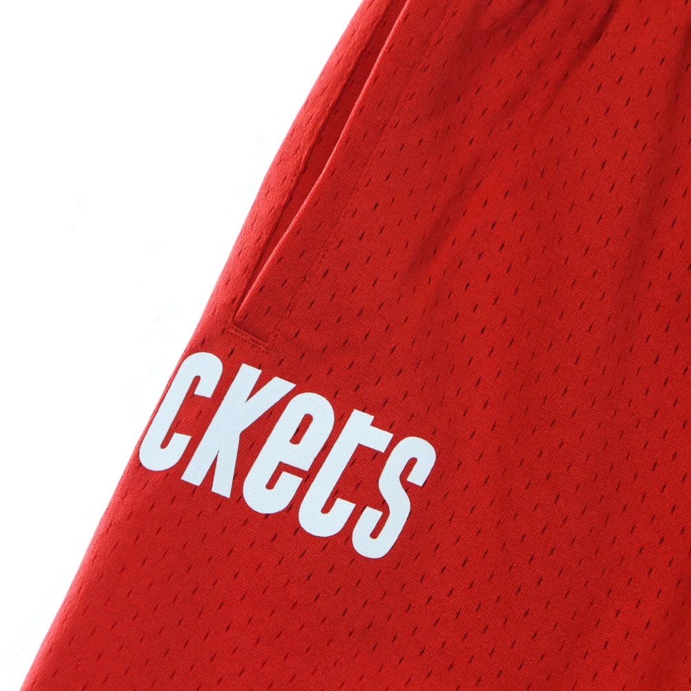 Mitchell & Ness Houston Rockets NBA Swingman Basketball Shorts Red Heren