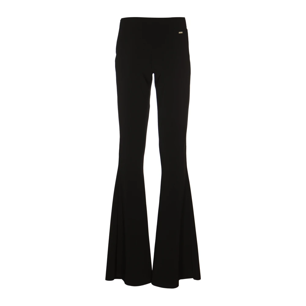 Dsquared2 Wide Trousers Black Dames