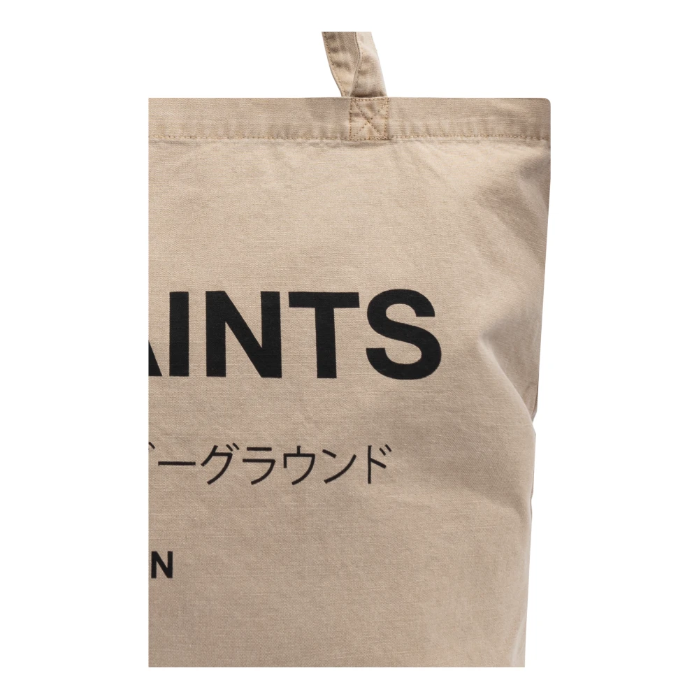 AllSaints Underground Shopper Bag Beige Heren