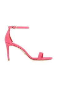 Roze suede nunakedCurve 85 sandalen