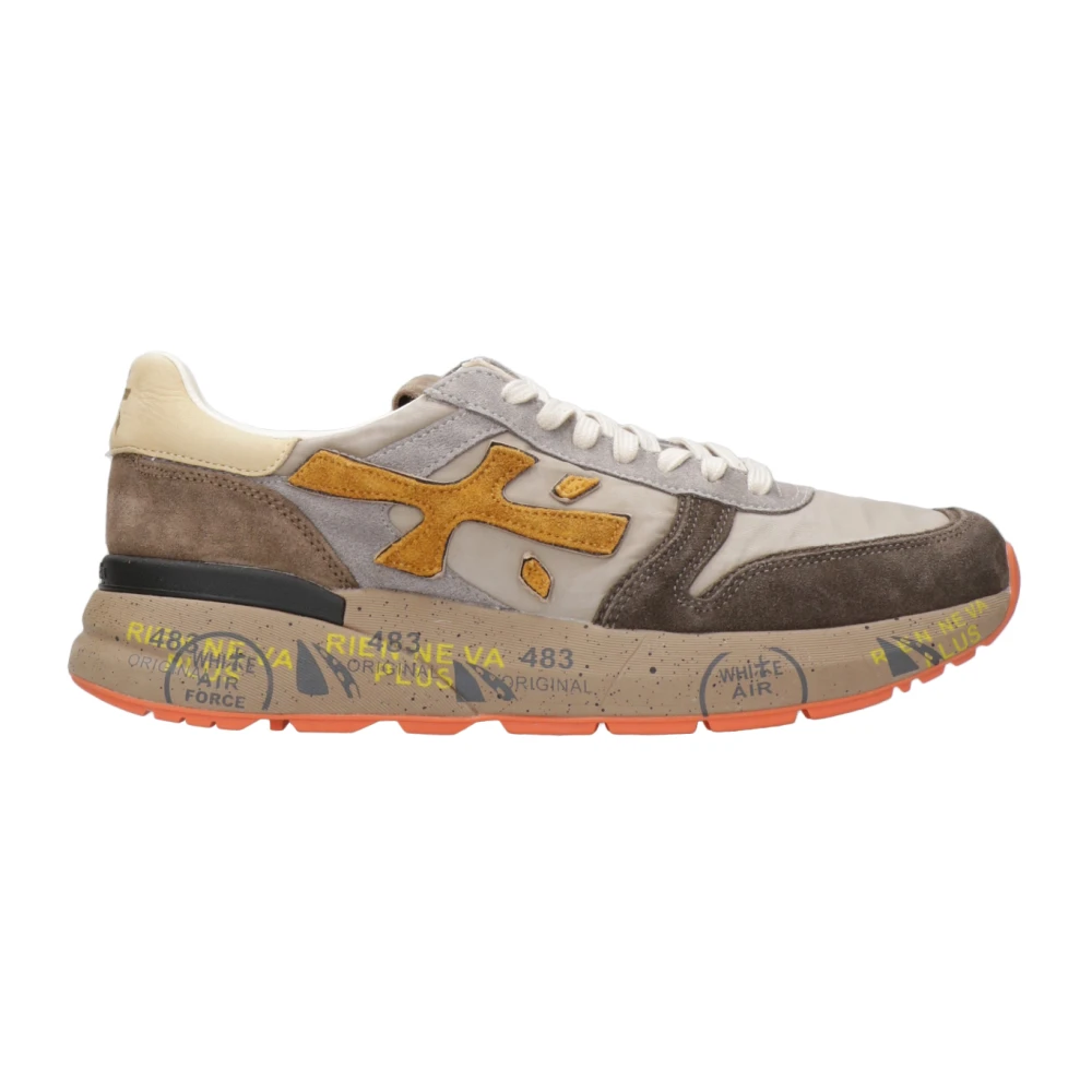 Premiata Men's Multicolor Sneakers, 8 Uk, Mick Trainers