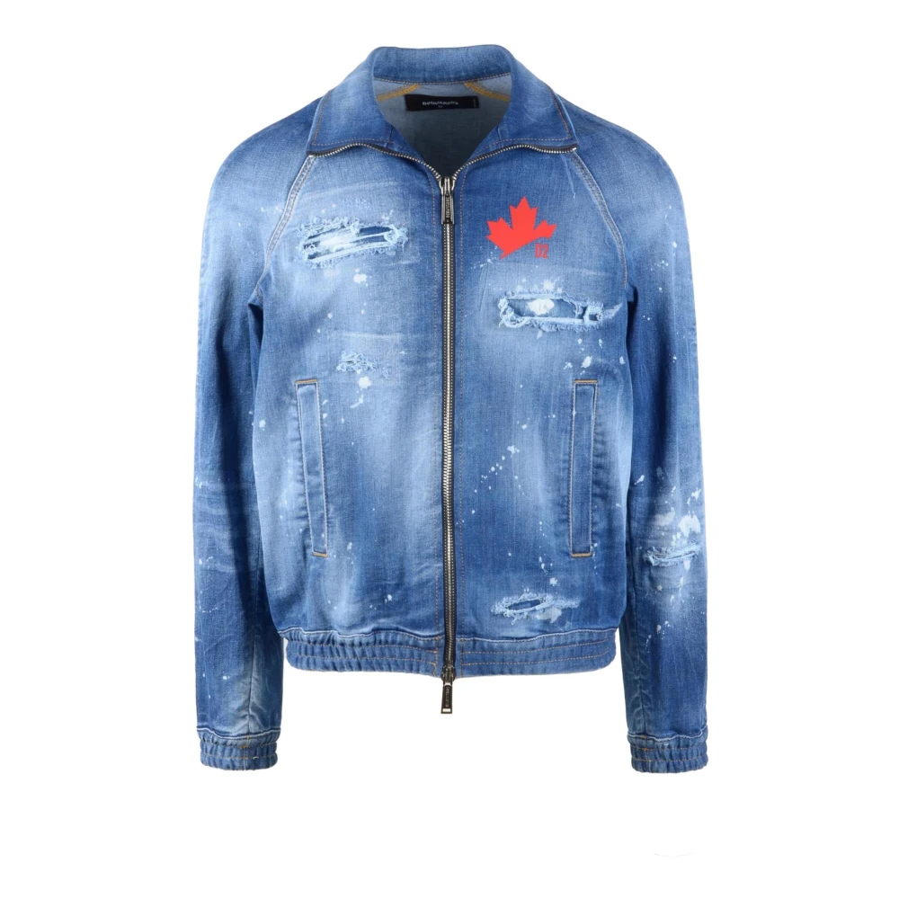 Jackets > Denim Jackets - - Dsquared2 - Modalova