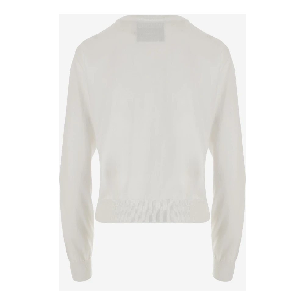 Moschino Witte Sweater Ex 0494 White Dames