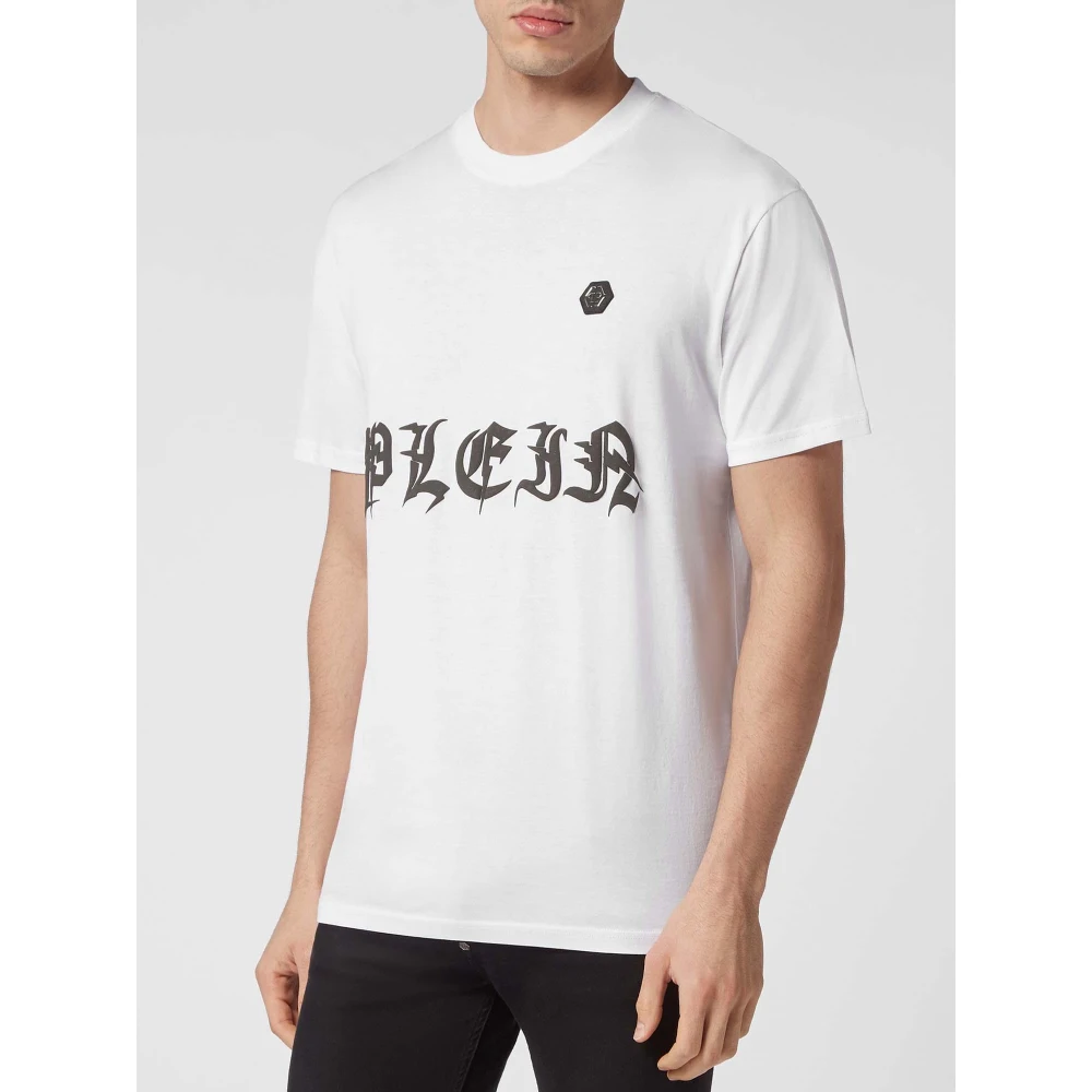 Philipp Plein Stijlvol T-shirt voor mannen White Heren