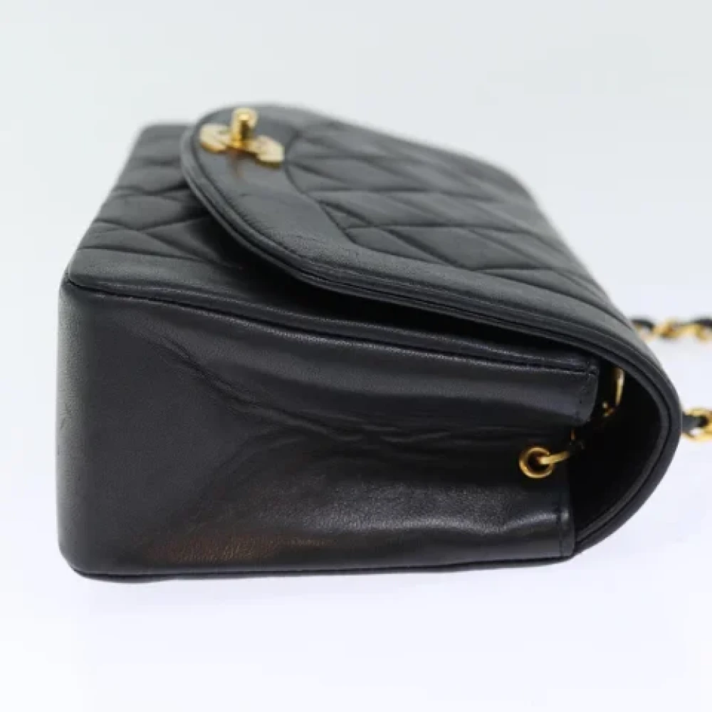Chanel Vintage Pre-owned Leather chanel-bags Black Dames